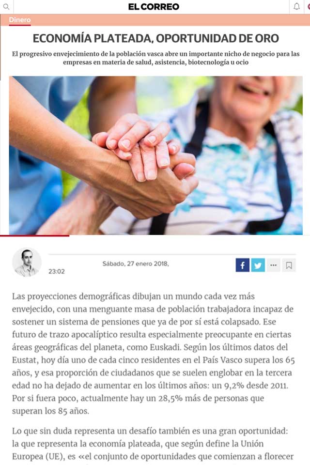 economía plateada