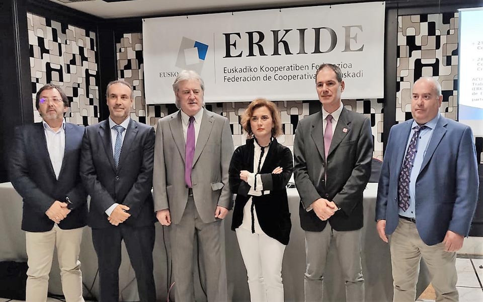 Rosa Lavín es nombrada presidenta de la Federación de Cooperativas de Euskadi ERKIDE – Euskadiko Koperatiben Federazioa.