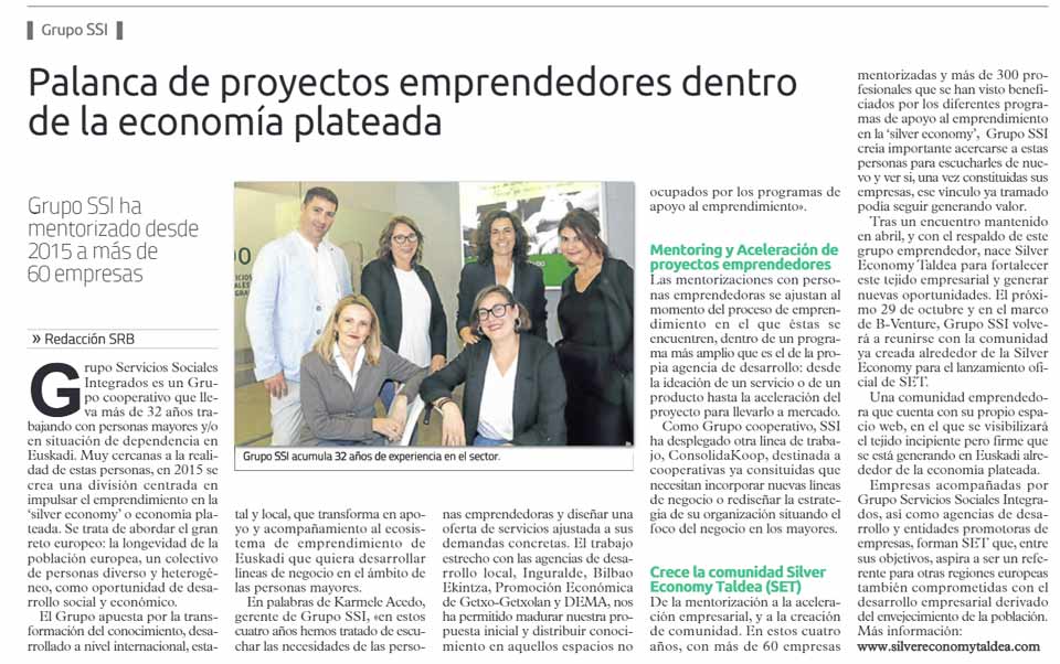 El Correo Silver Economy Taldea