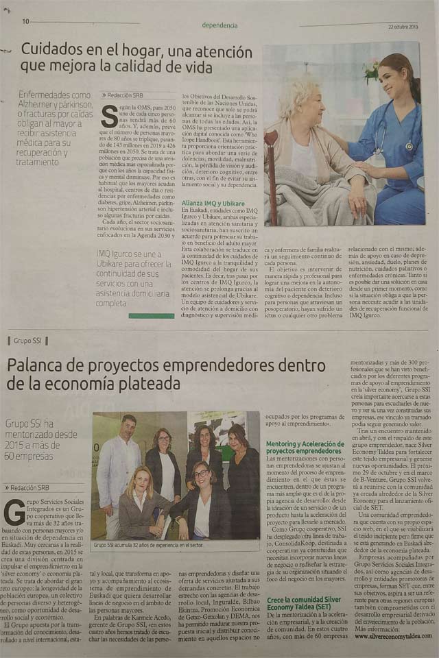 Palanca de proyectos emprendedores dentro de la economía plateada