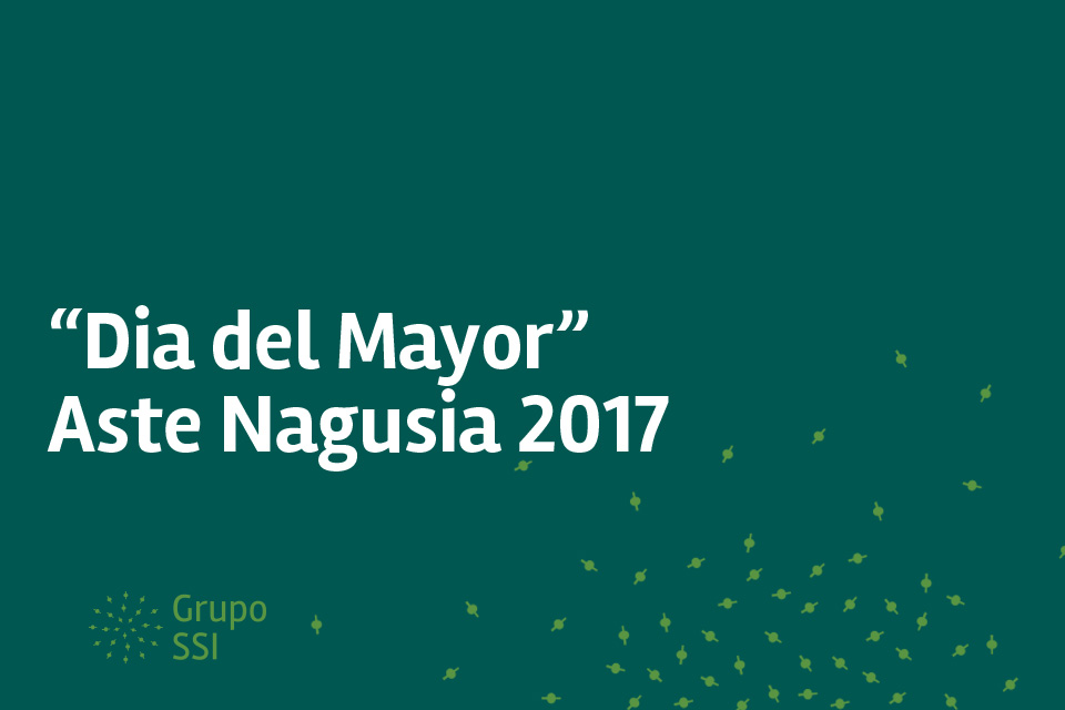 Más de 300 personas mayores en el «Día del Mayor» Aste Nagusia 2017