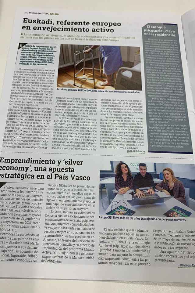 Emprendimiento y Silver Economy, una apuesta estratégica en Euskadi