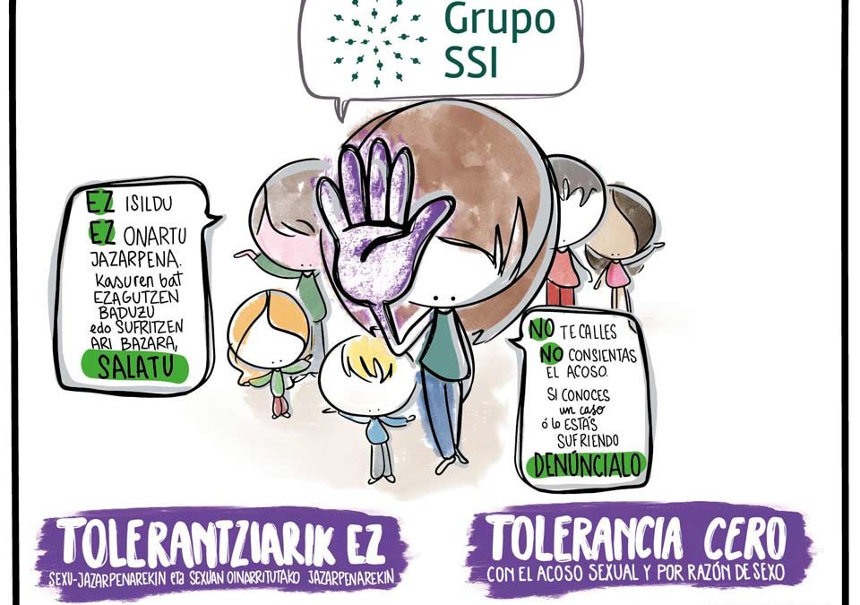Acoso sexual y por razón de sexo en el trabajo: tolerancia cero