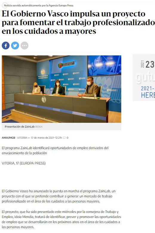 Presentación del programa ZainLab