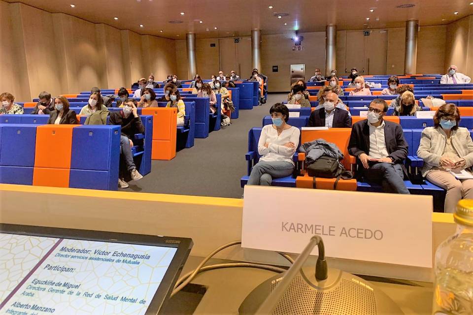 Karmele Acedo en VI jornada AKEB Konecta