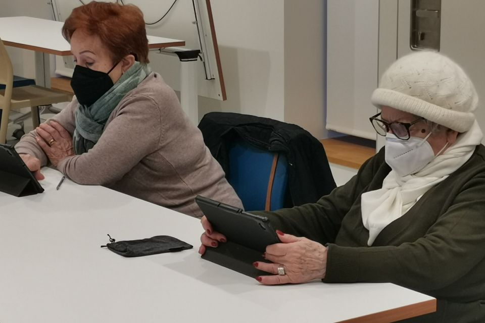 Capacitación digital de las personas mayores