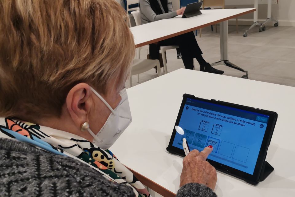 Capacitación digital de las personas mayores