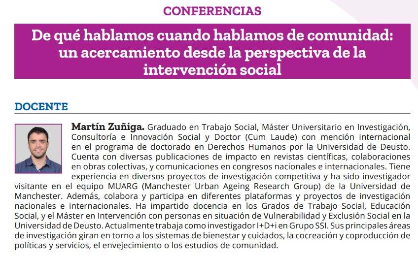 Charla Martín Zúñiga