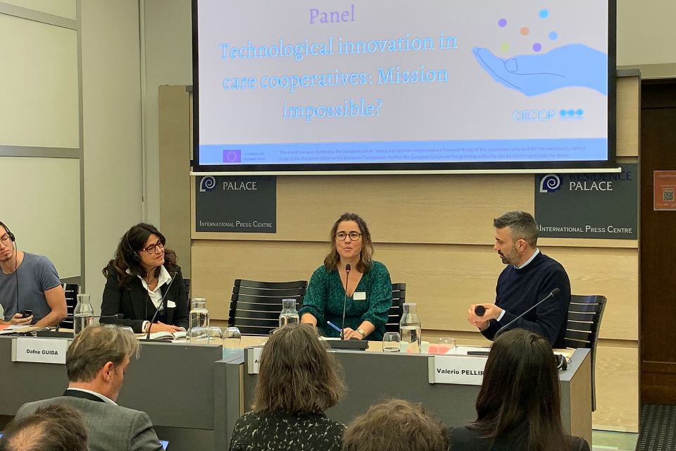 jornada Cooperatives as frontrunners of innovation in the care sector Bruselas