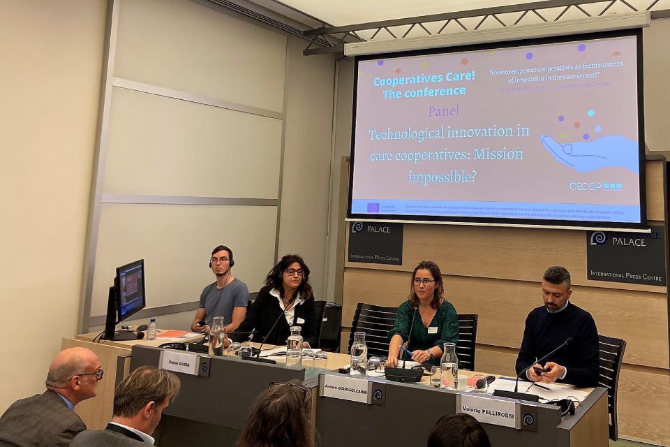 jornada Cooperatives as frontrunners of innovation in the care sector Bruselas