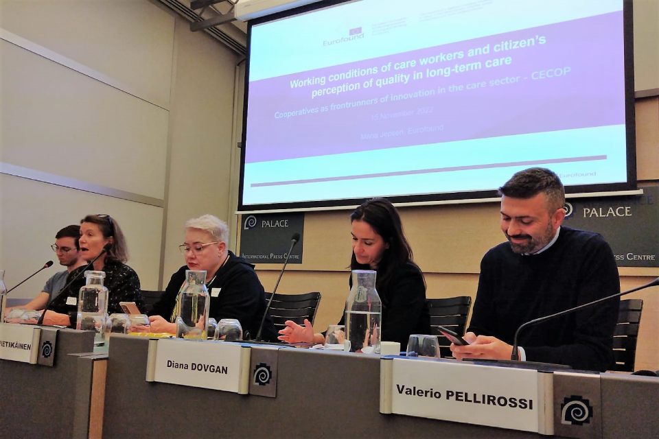jornada Cooperatives as frontrunners of innovation in the care sector Bruselas