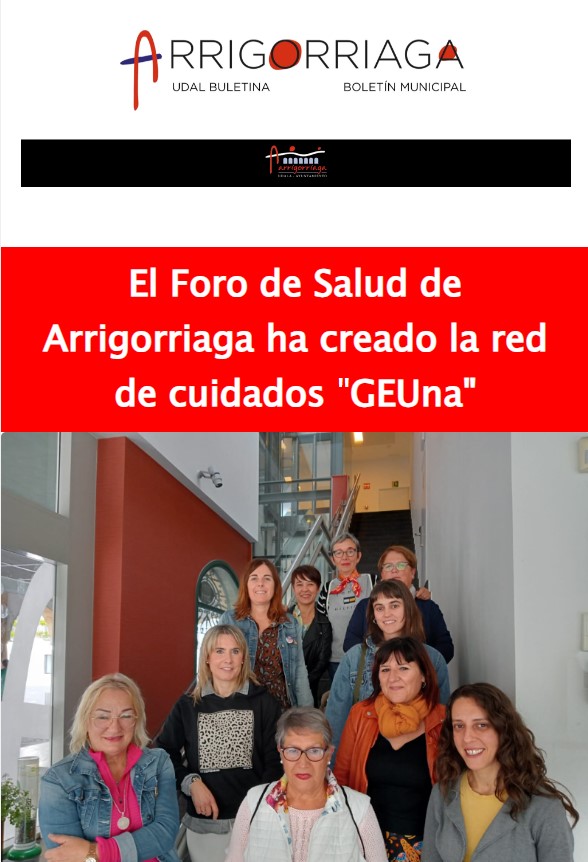 Red de Cuidados GEUna en Arrigorriaga