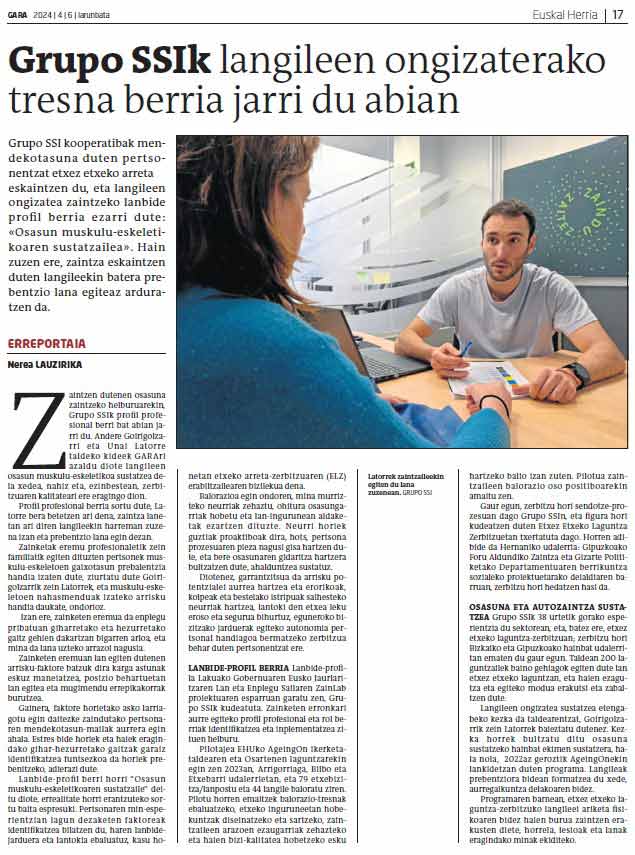 Promoción de la salud músculo-esquelética