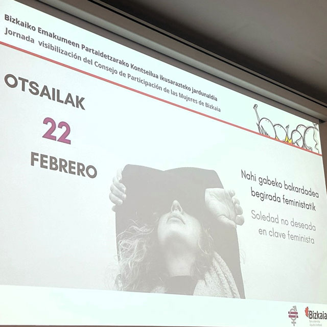 Jornada Soledad no deseada en clave feminista