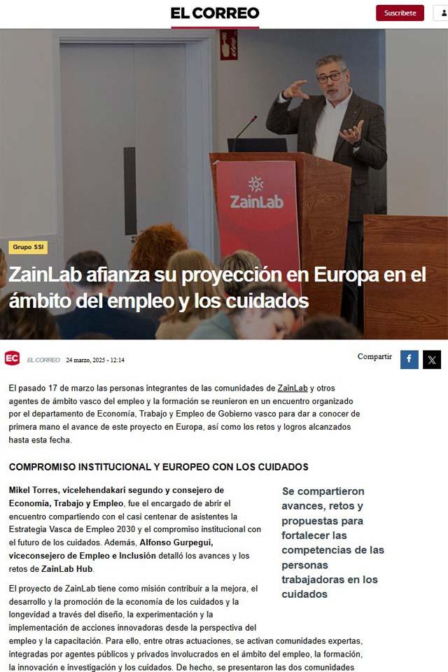 ZainLab afianza su proyección en Europa
