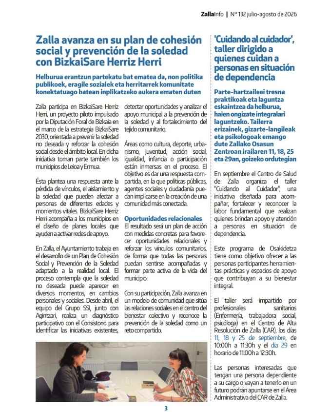 Zalla Info noticia BizkaiSare Herriz Herri